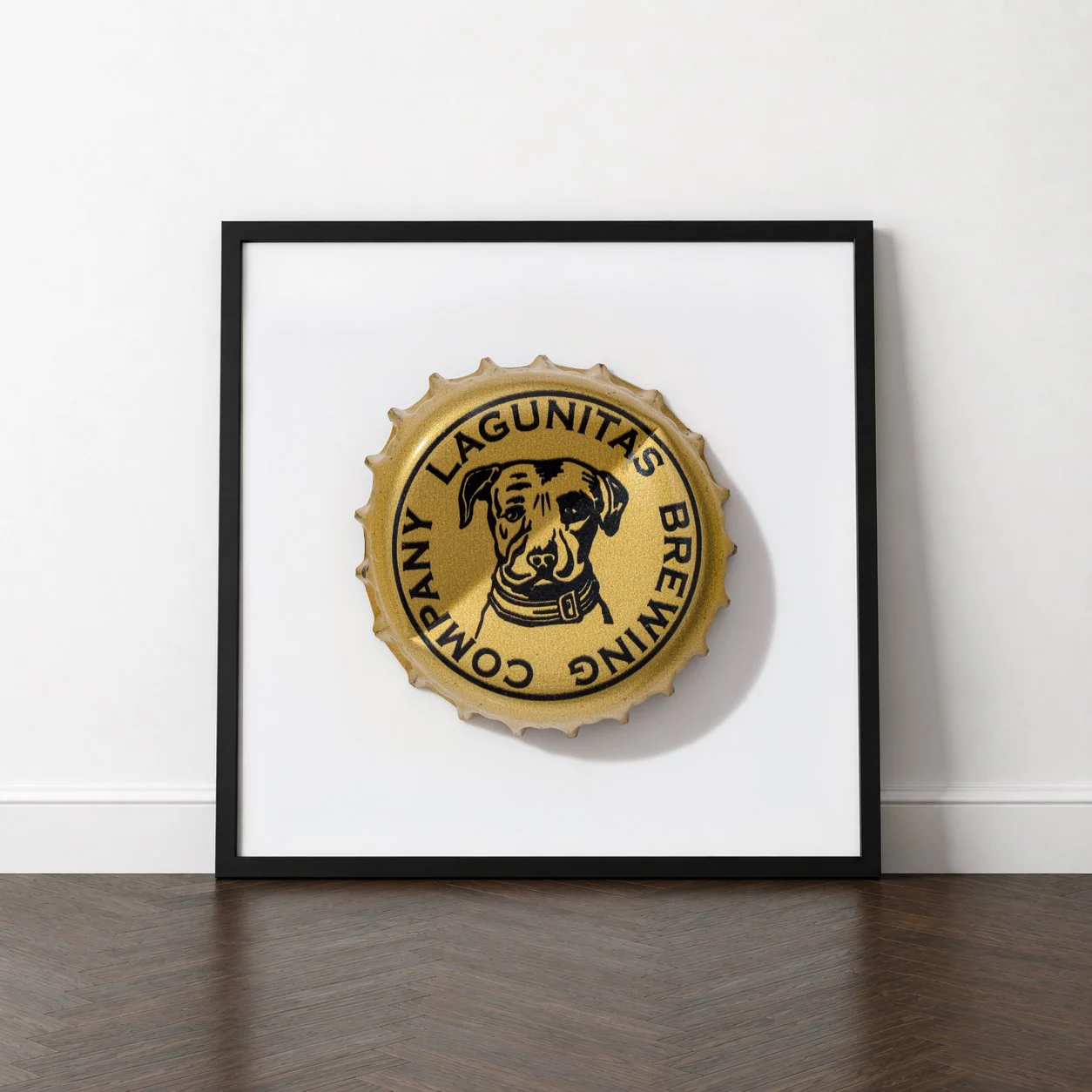 LAGUNITAS BOTTLE CAP 20" x 20" PRINT