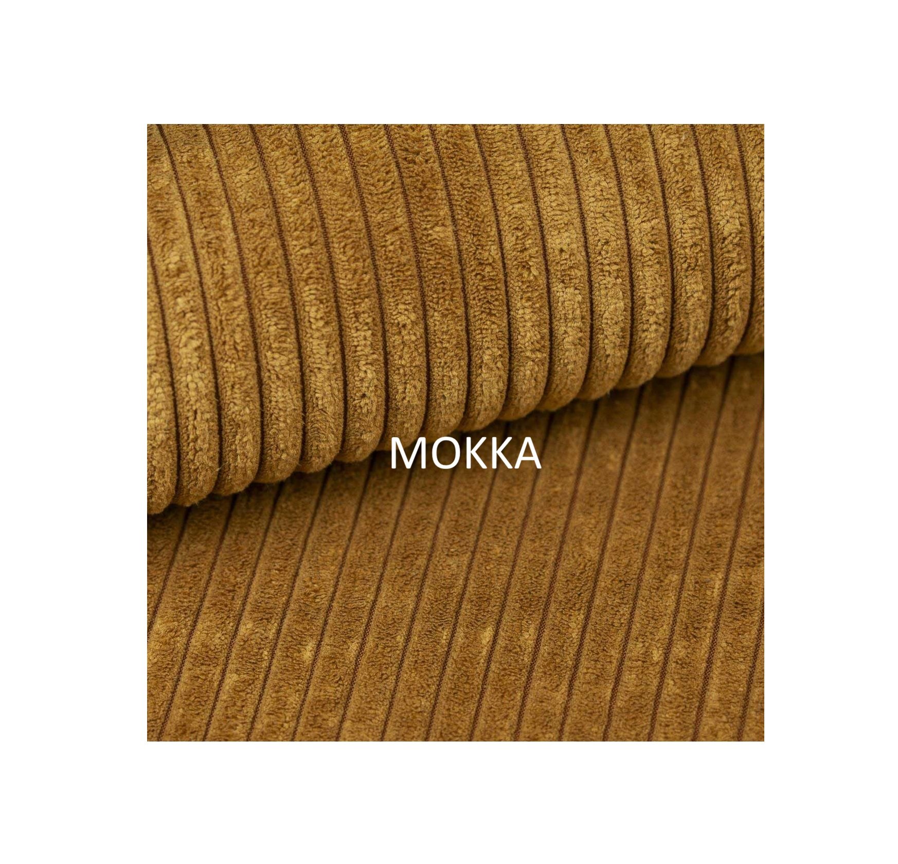 BOX KLASSIK velvetinis audinys POSO 001, spalva Mokka