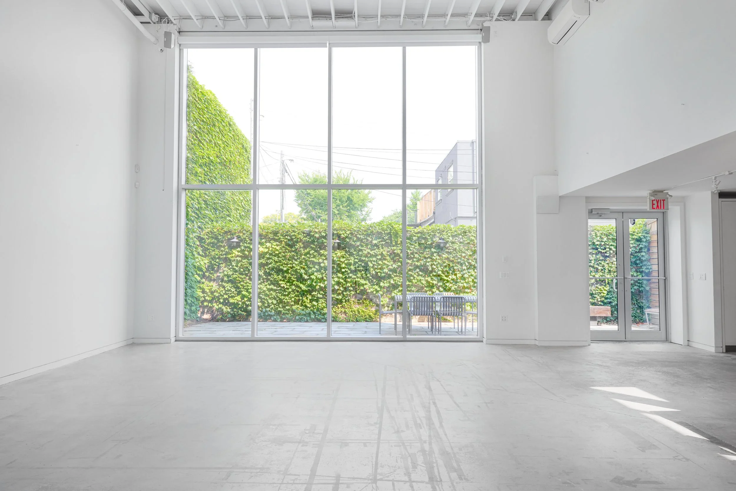 View of Studio A's private outdoor patio