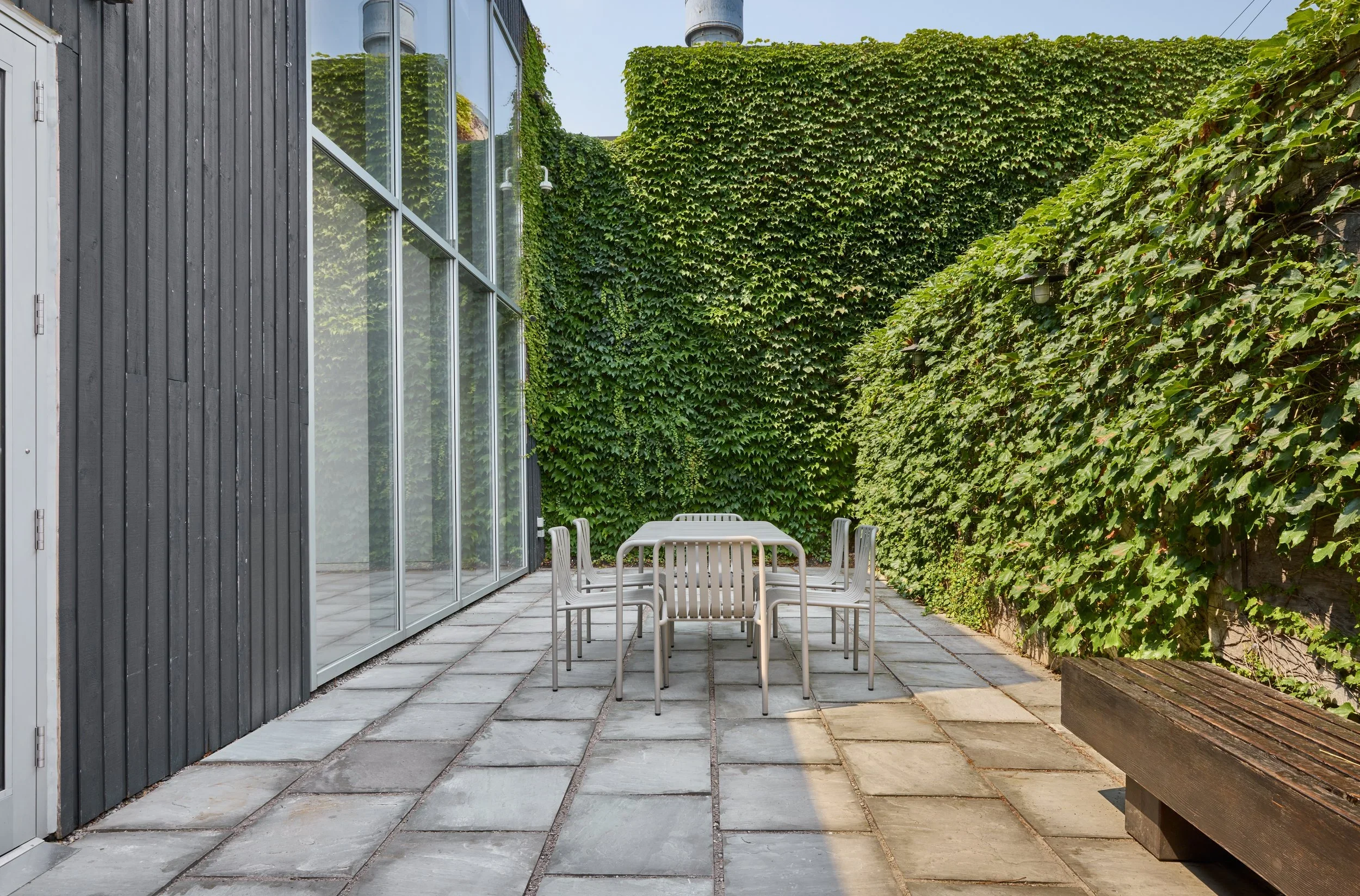 Studio A's private outdoor patio