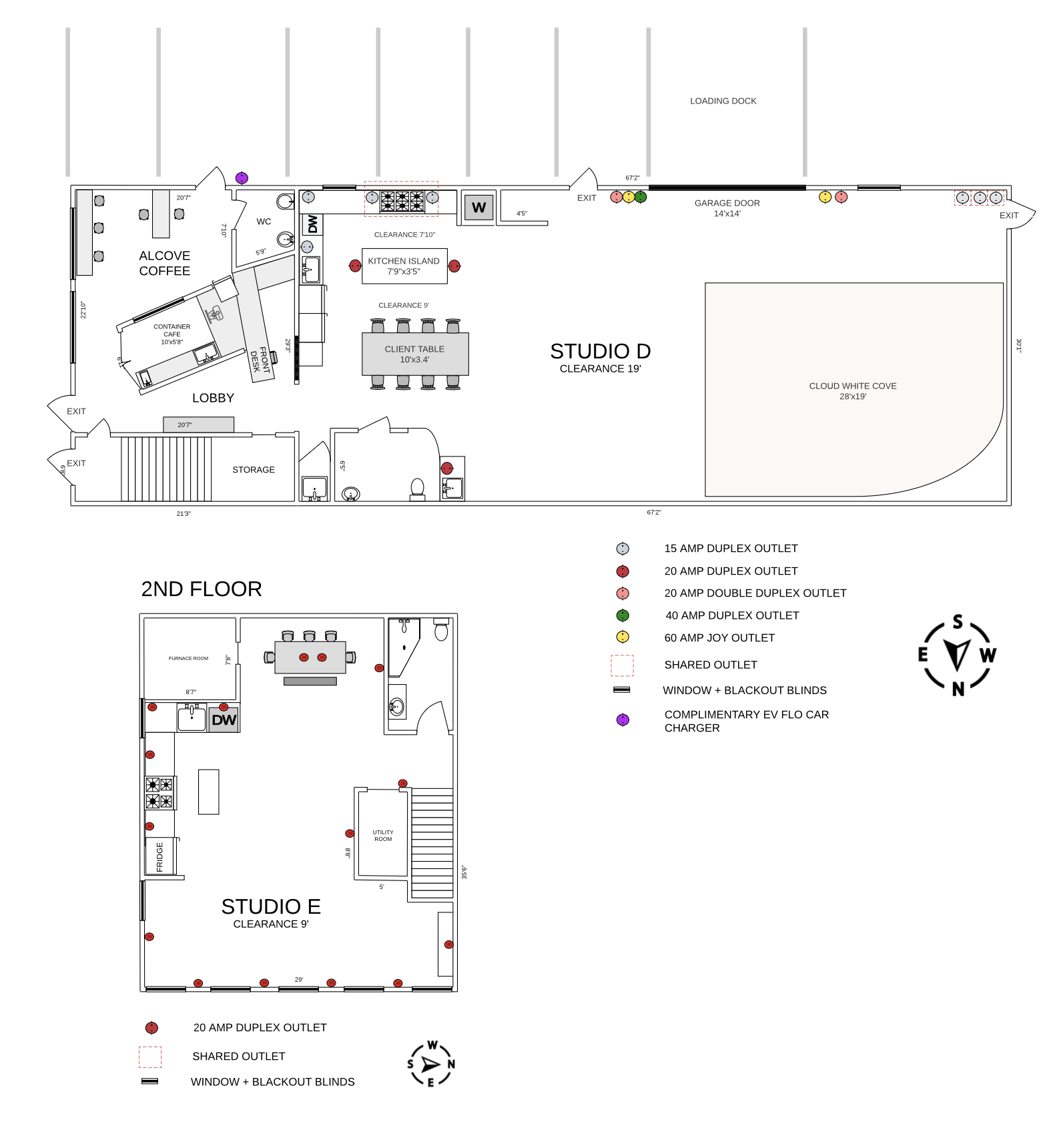 Studio E Floorplan