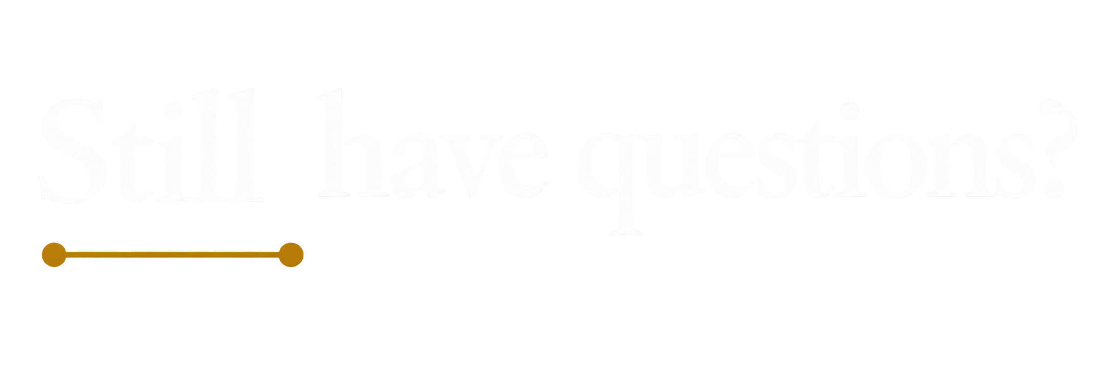 Neon-style text saying 'Submit your questions' with a red and yellow underscore underneath.