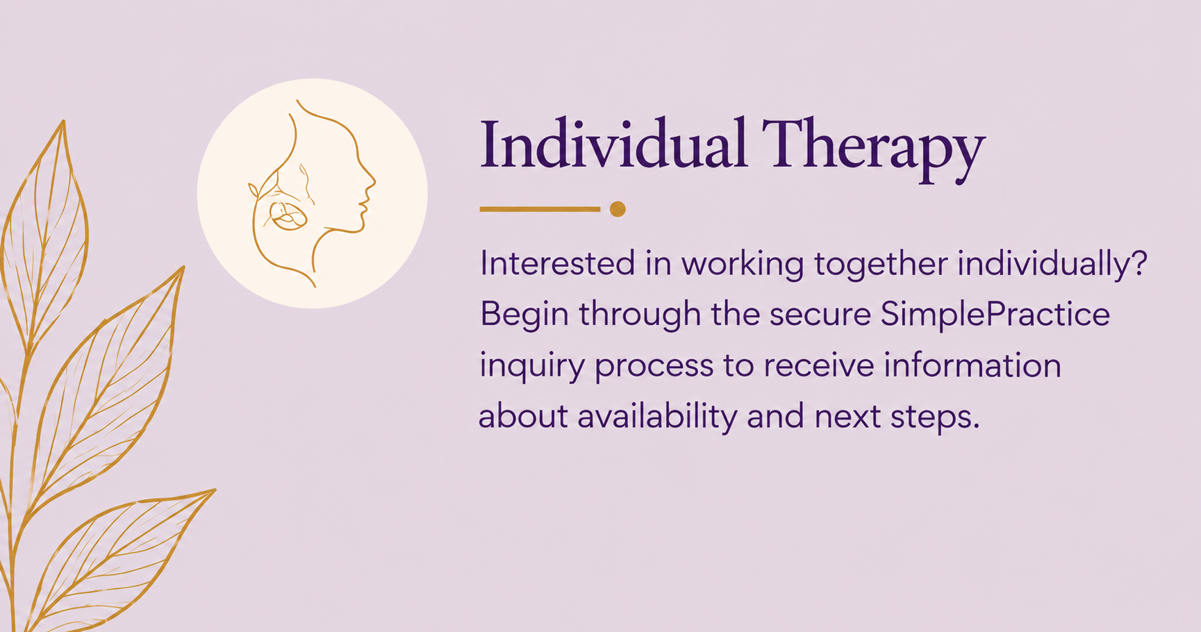 Individual Therapy Becoming H.E.R. Wellness Collective