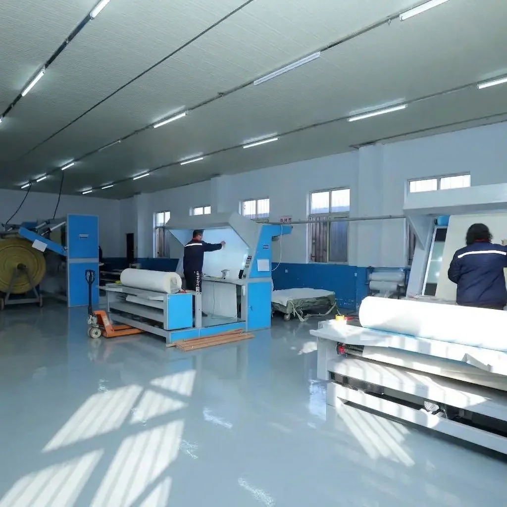 Strict quality inspection and fabric defect check for custom linen and cotton blends in Novweave textile manufacturing facility.