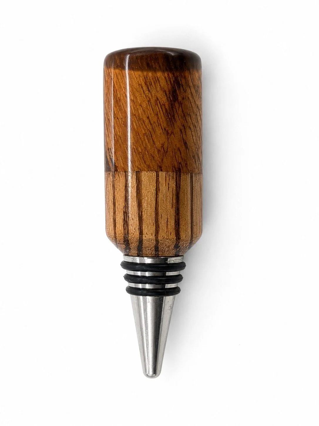 Oak and Resin Bottle Stopper