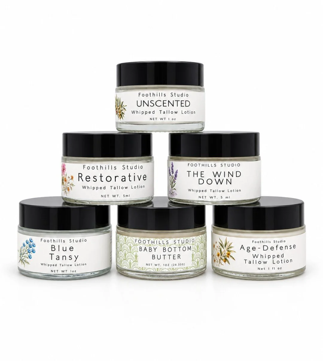 The Full Set - Six-Piece Tallow Set