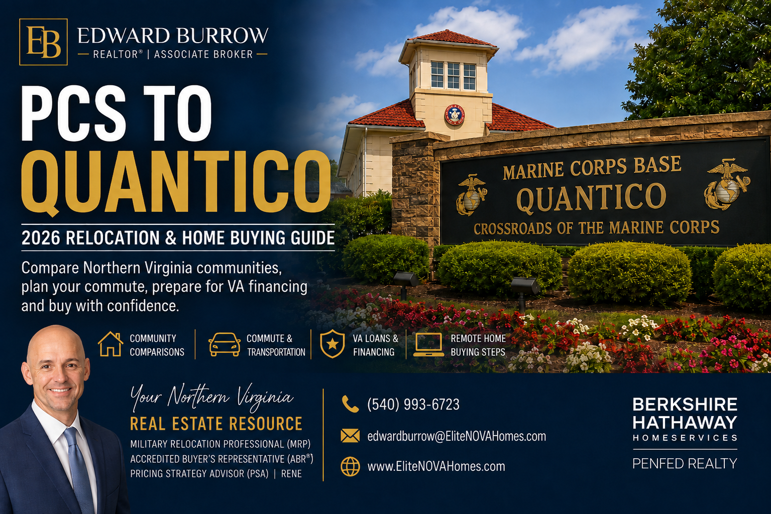 PCS to Quantico: 2026 Northern Virginia Relocation and Home-Buying Guide