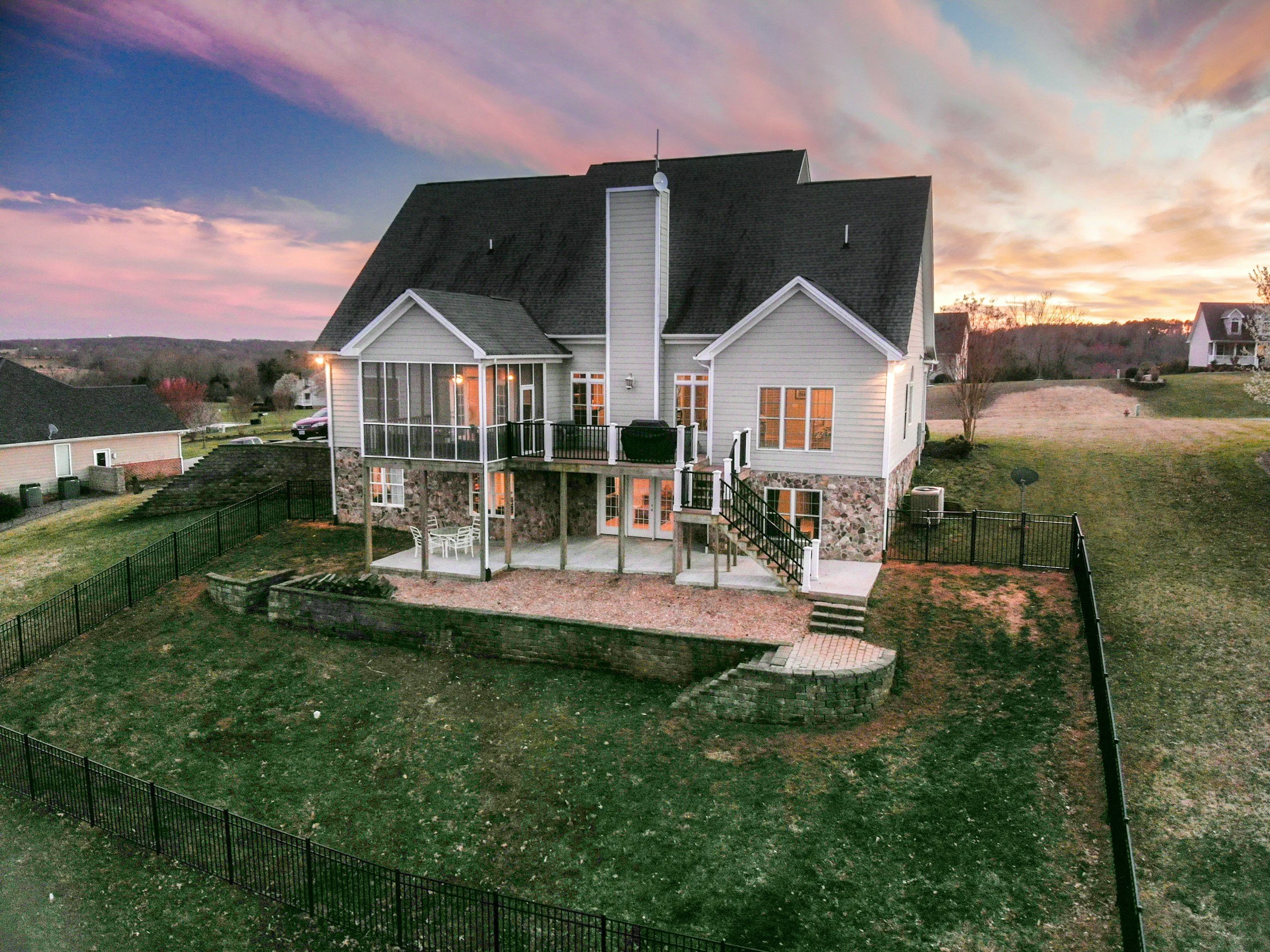 Suburban home in a Northern Virginia-style residential community