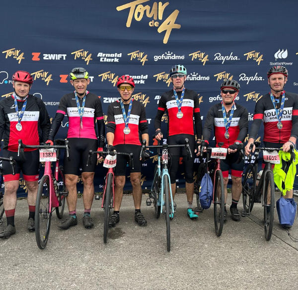 Rain, Hills and a Ride for Jim - LRC at the Tour de 4