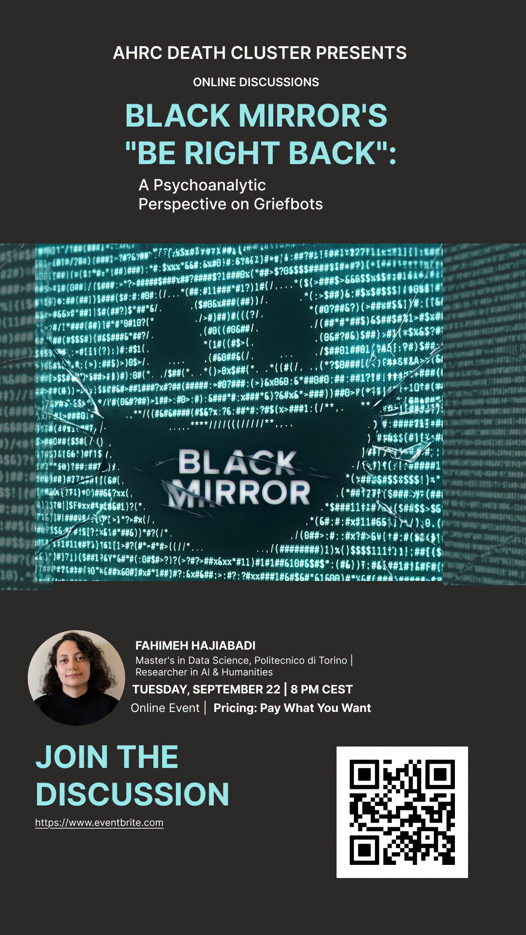 Black Mirror's "Be Right Back": A Psychoanalytic Perspective on Griefbots - Come along!