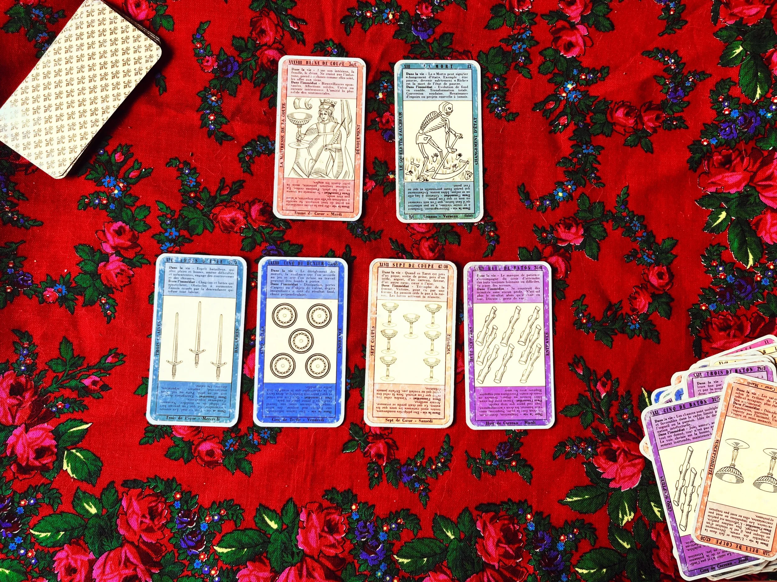 Lecture de Tarot en Français