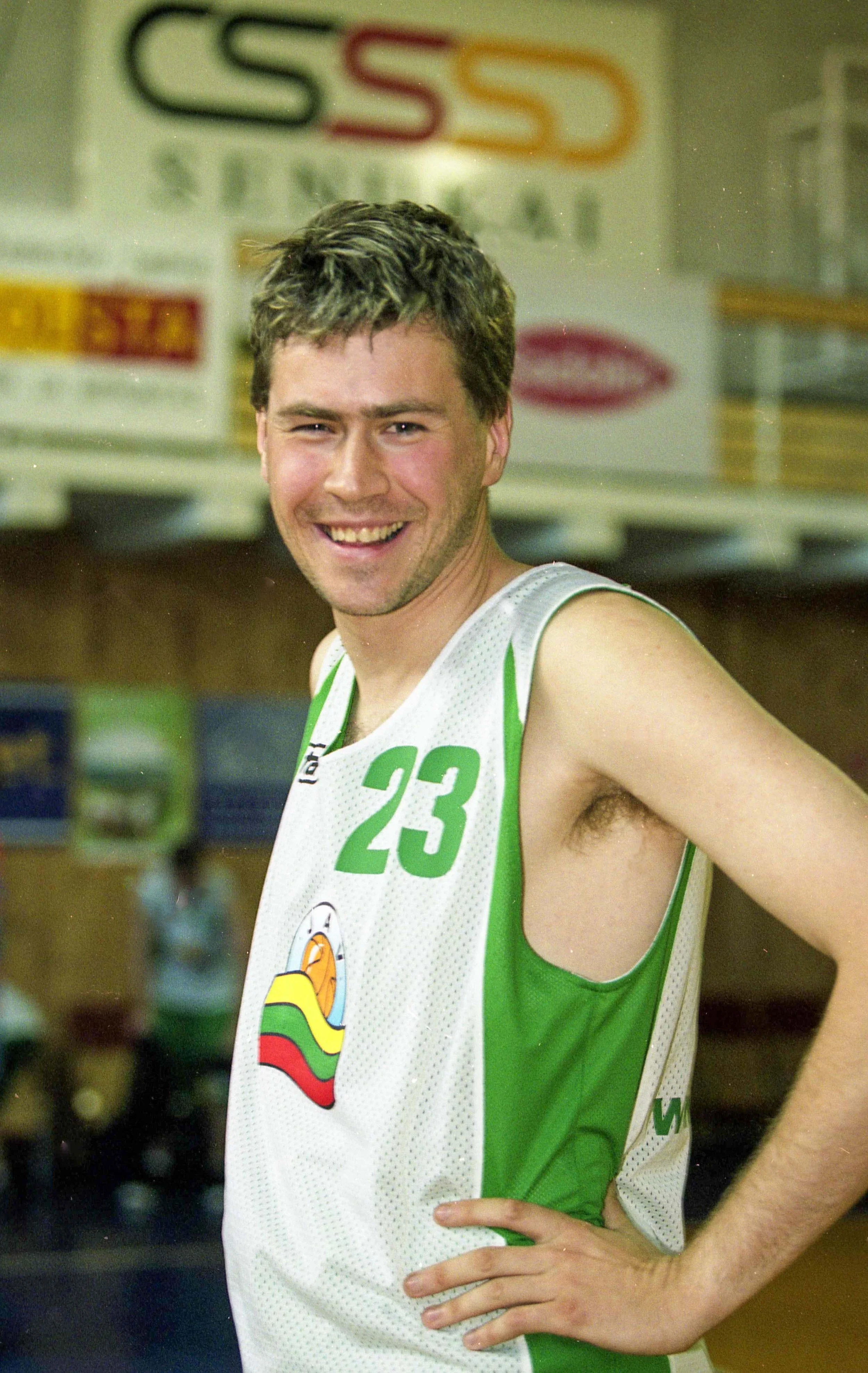 Laurynas sportuoja nuo jaunumės