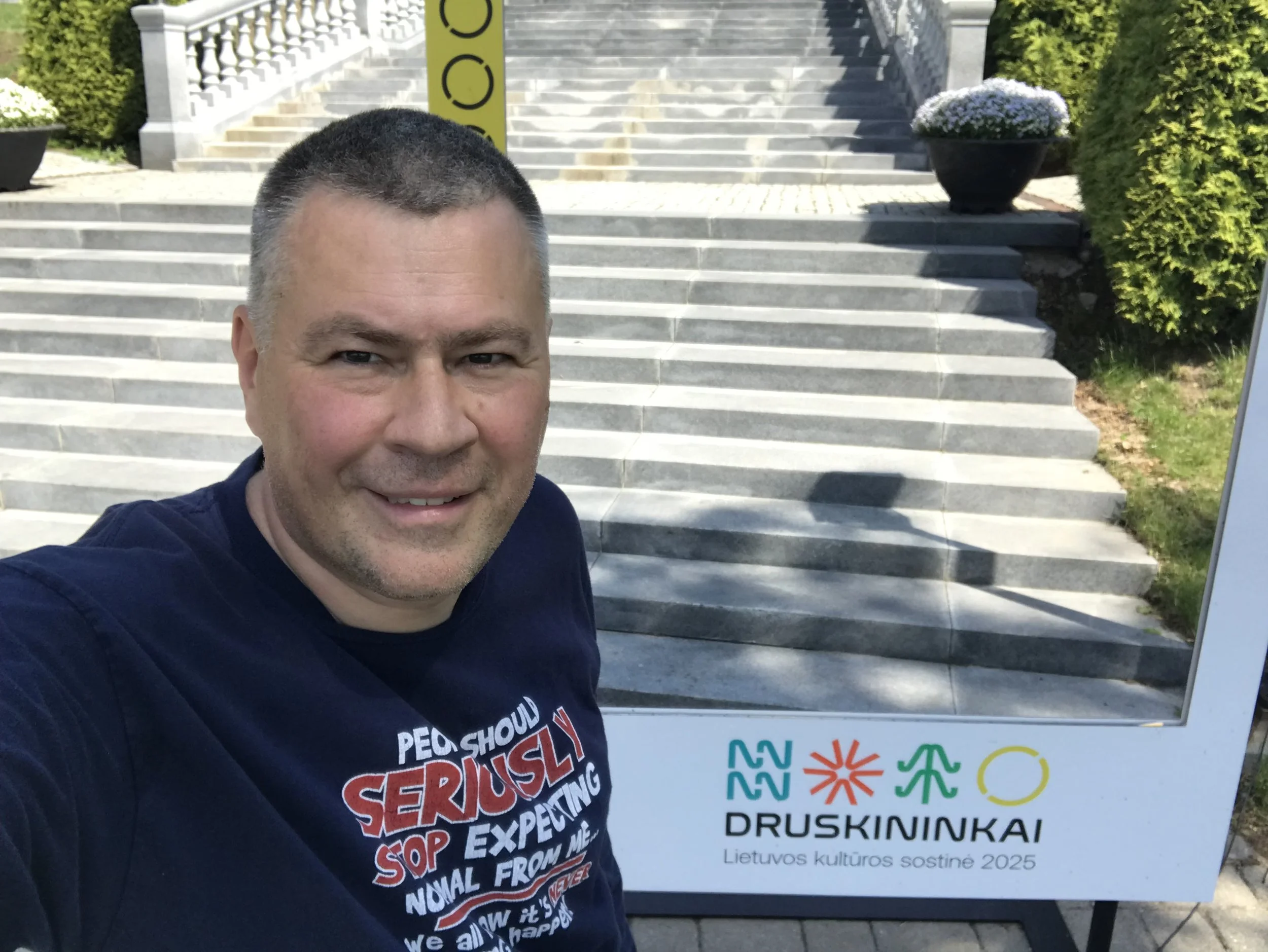 Laurynas-Larry R. Misevičius pasaulio lietuvių susibūrimuose dažnai atstovauja Druskininkams