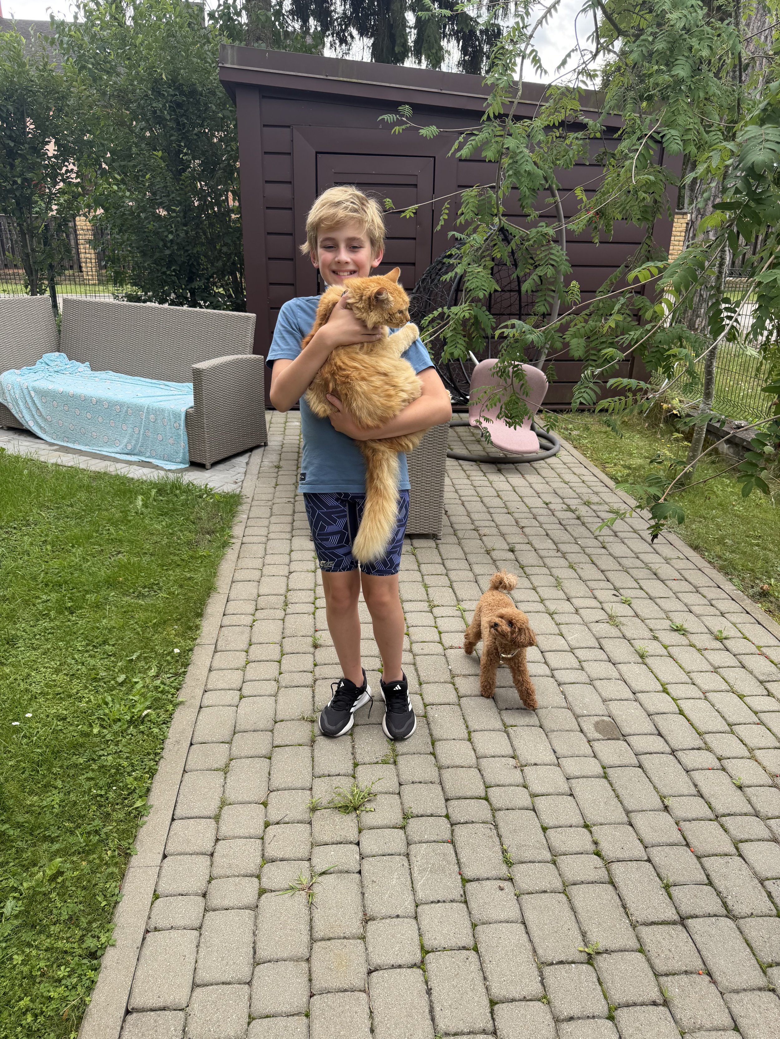 Mažasis Rokas-Sabonis Misevičius, gimęs JAV, kasmet praleidžia vasaras Lietuvoje