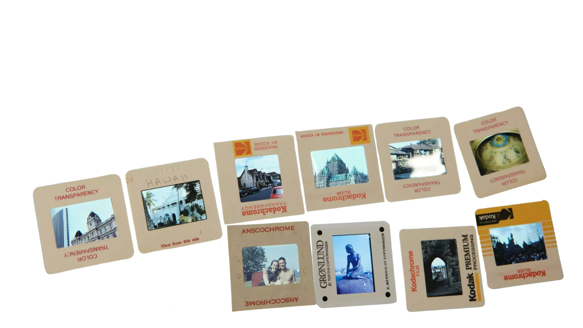 Kodachrome film slides