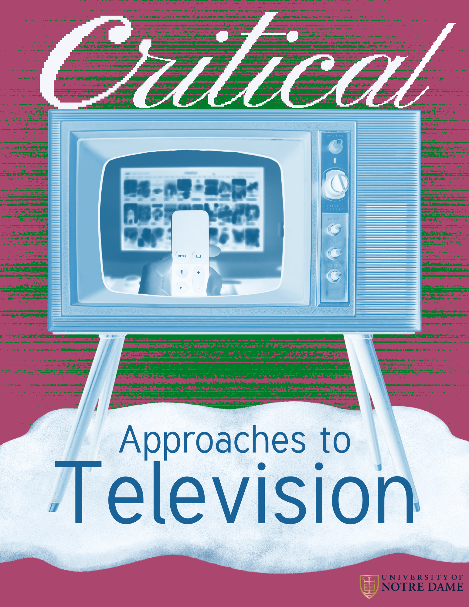 Class flier for Critical Approaches to Television