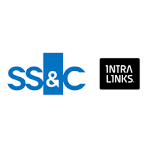 Logo of SS&C with the text 'INTRA LINKS' in a black square