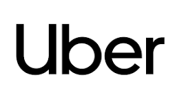 Uber logo in black text