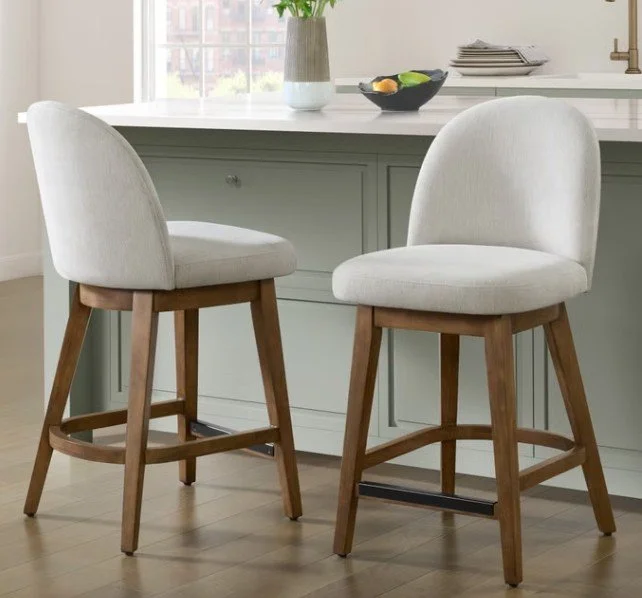 Ophelia Counter Height Swivel Stool – Set of 2