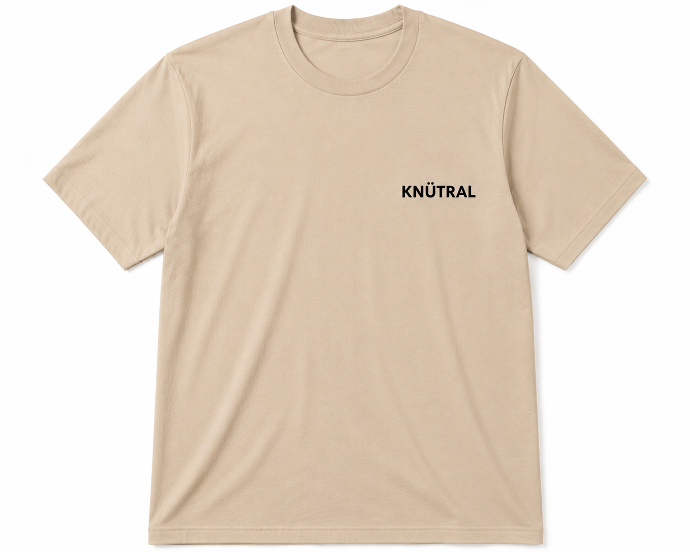 KNÜTRAL Sand Essential Tee