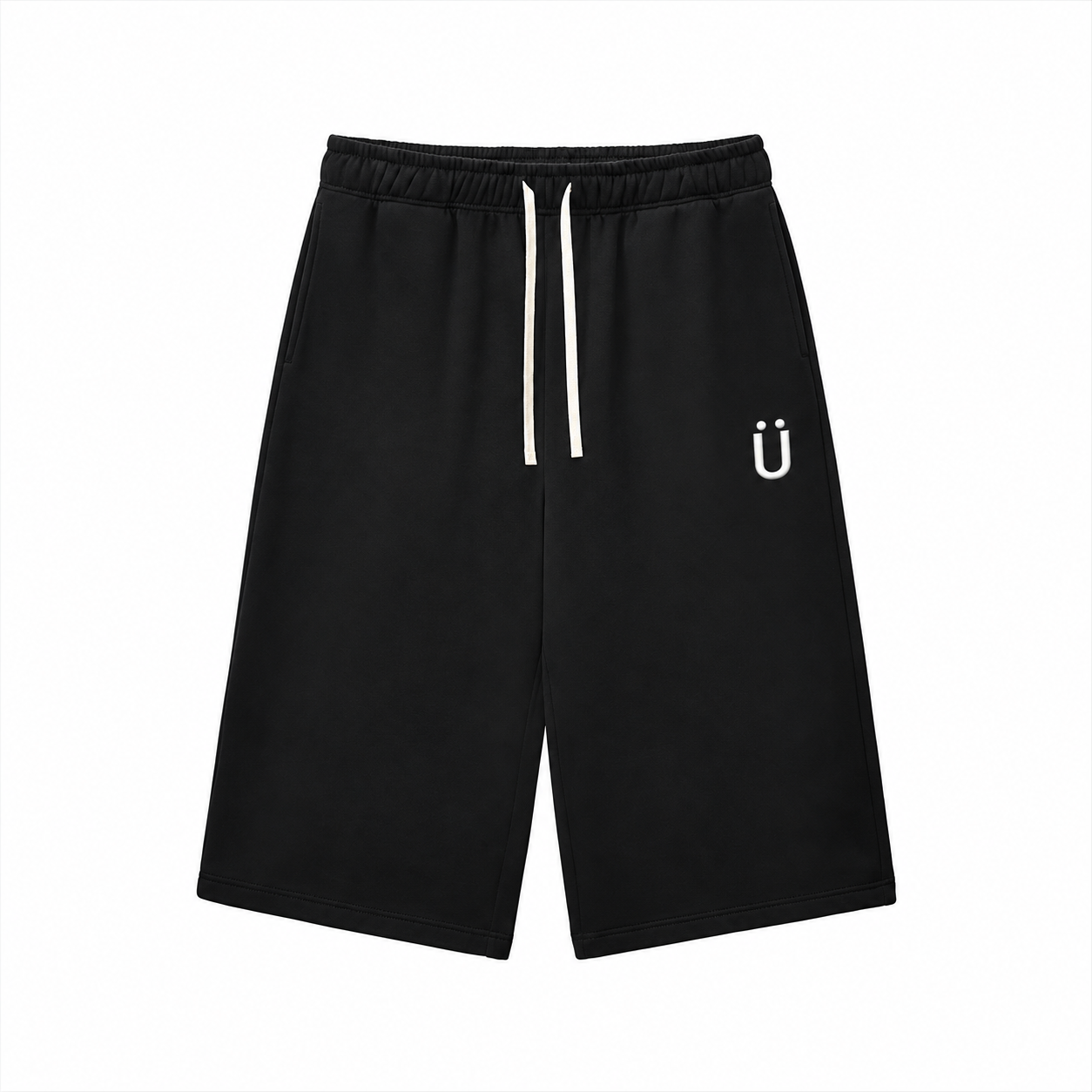 KNÜTRAL Relaxed Drawstring Three-quarter Sweatpants