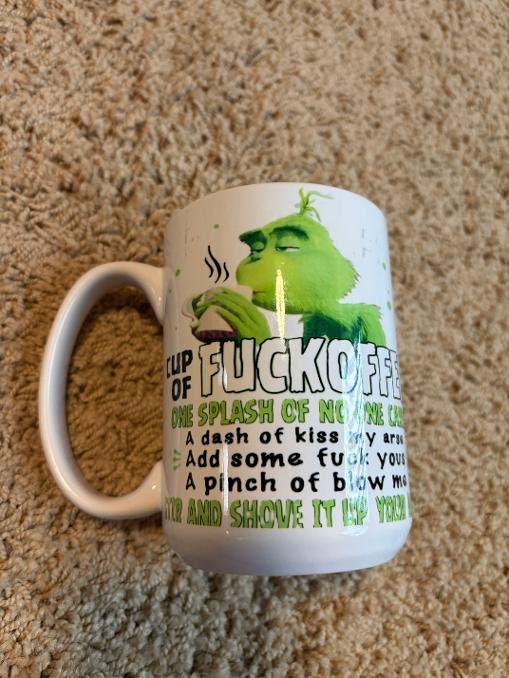 Fresh Cup Of 'Fuckawfee' Coffee Mug