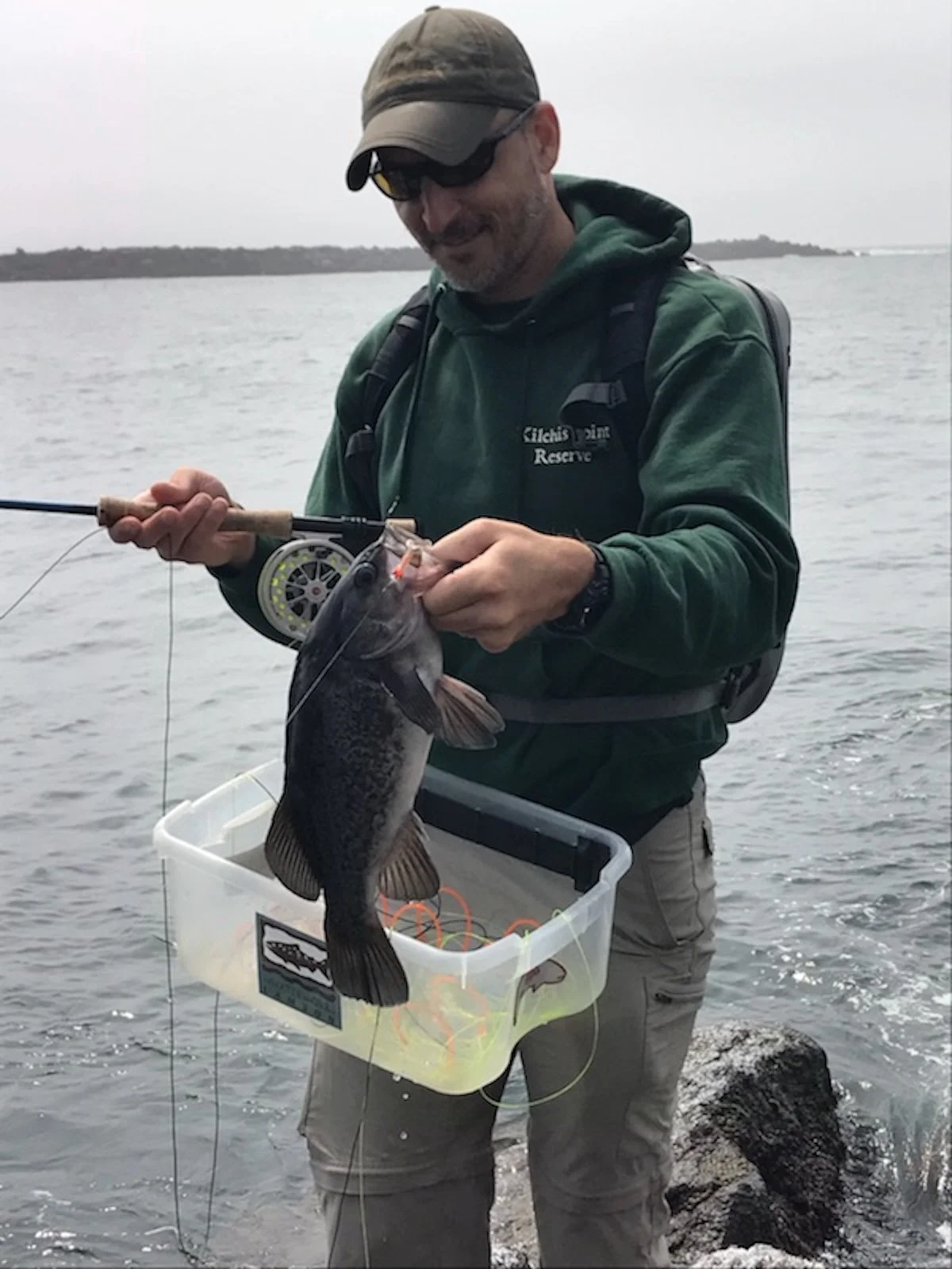 Rockfish on the Fly.JPG