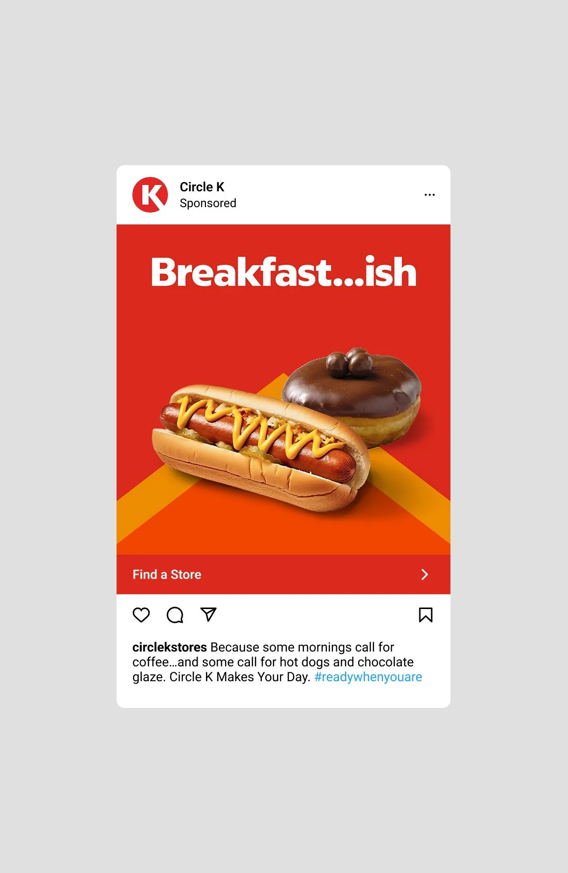 Circle K social post