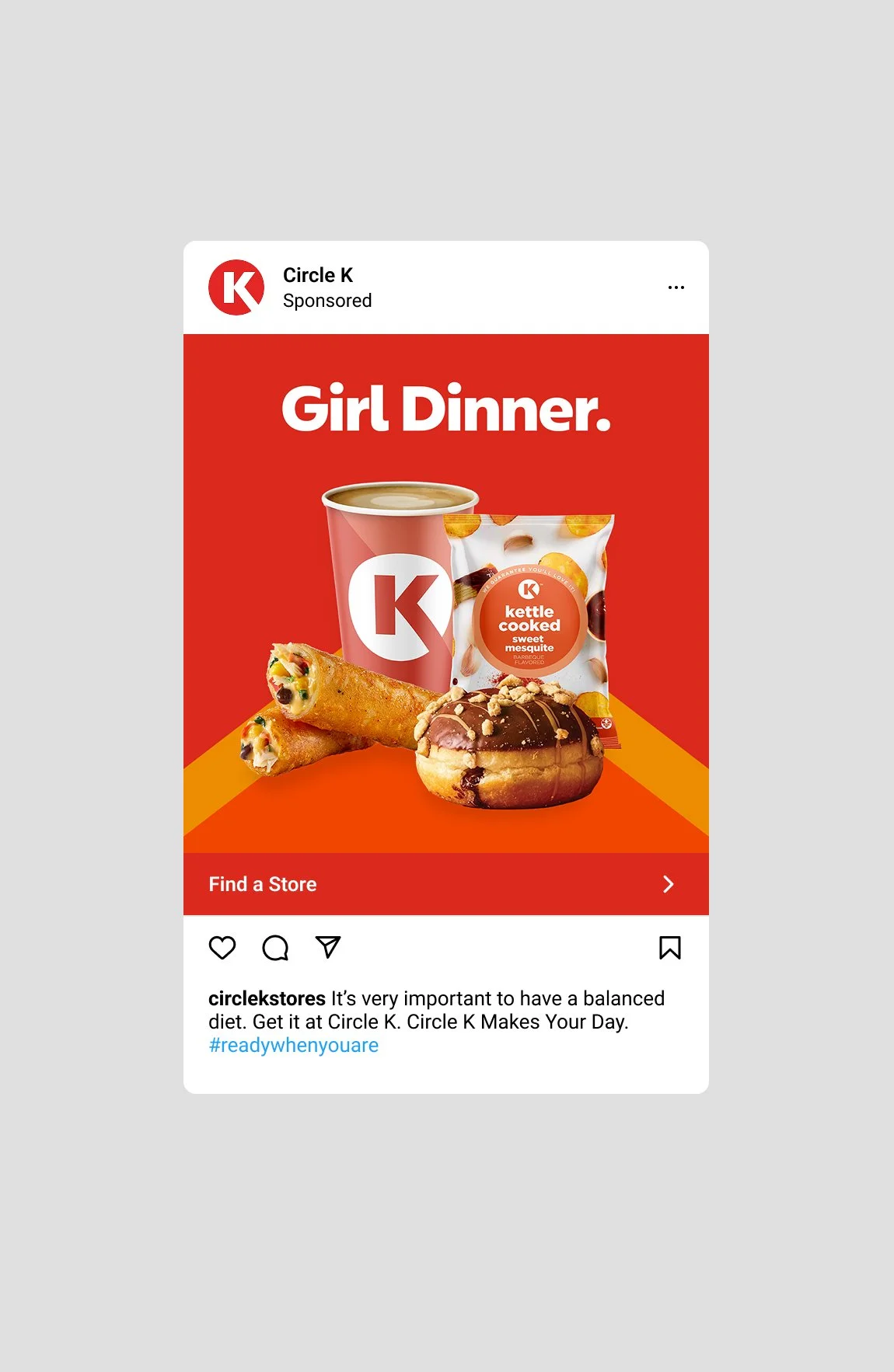Circle K social post