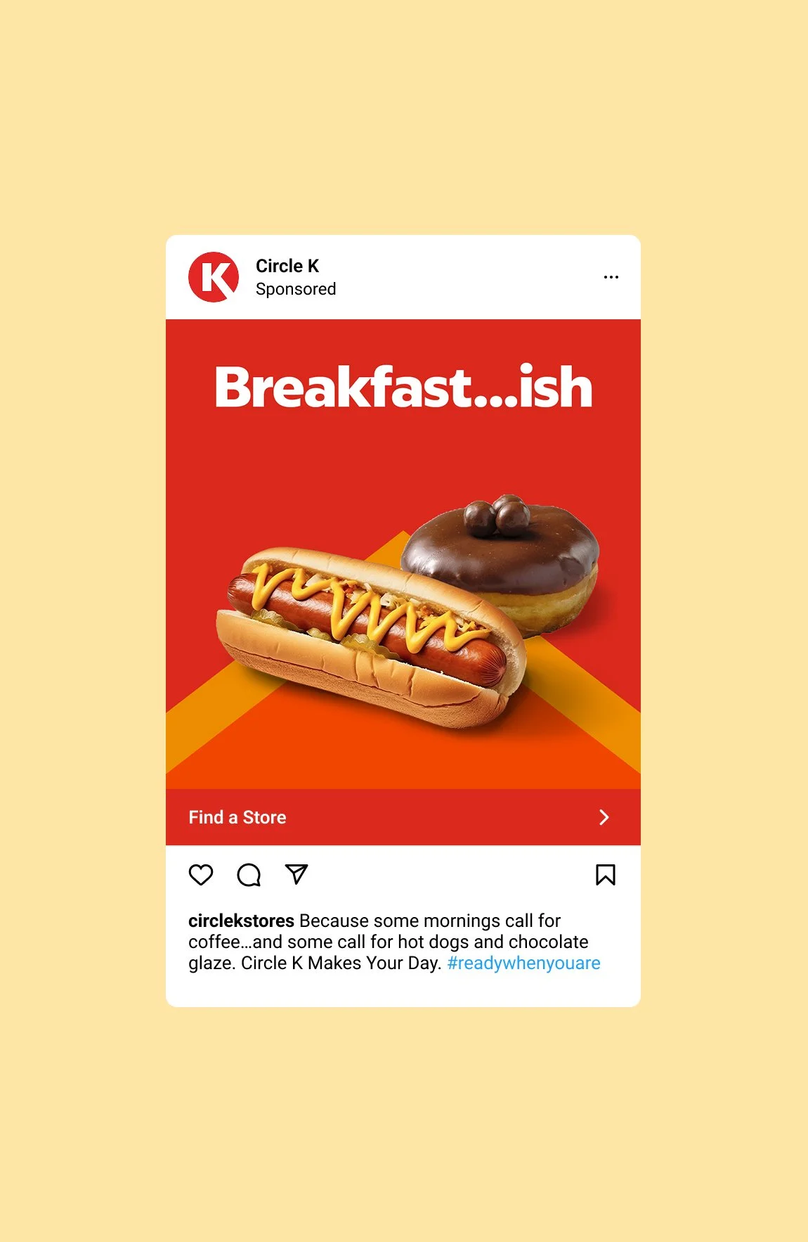 Circle K social post