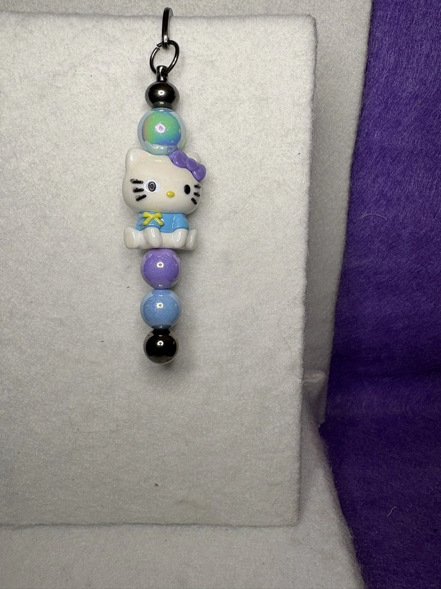 Charming Hello Kitty Beaded Bookmark