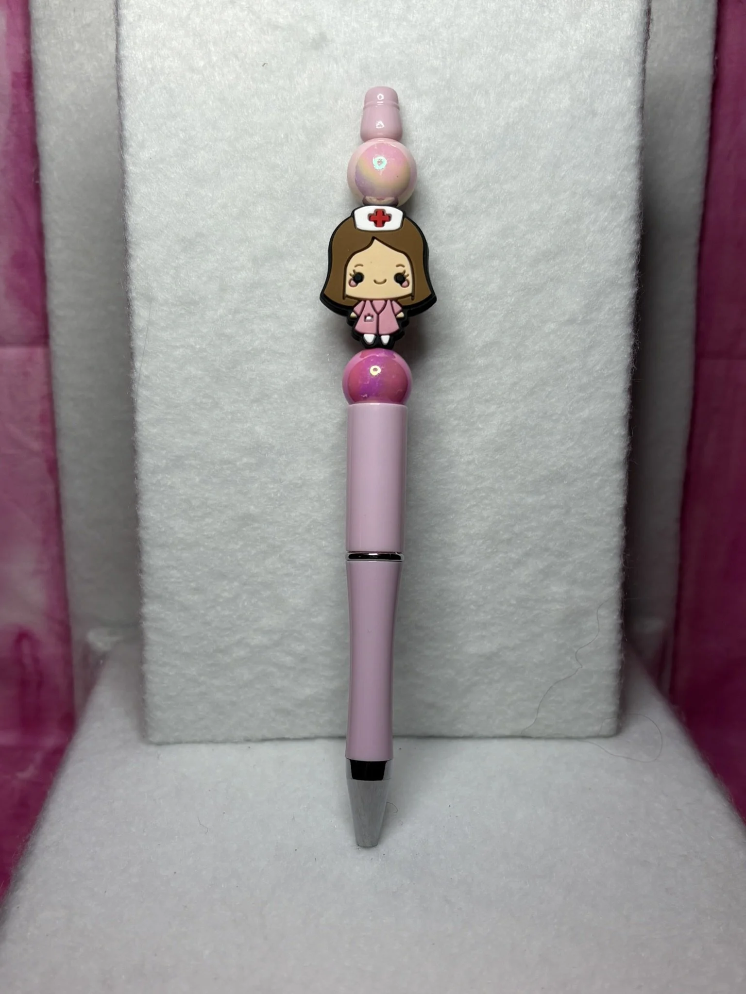 Healing Heart Pink Nurse Pen
