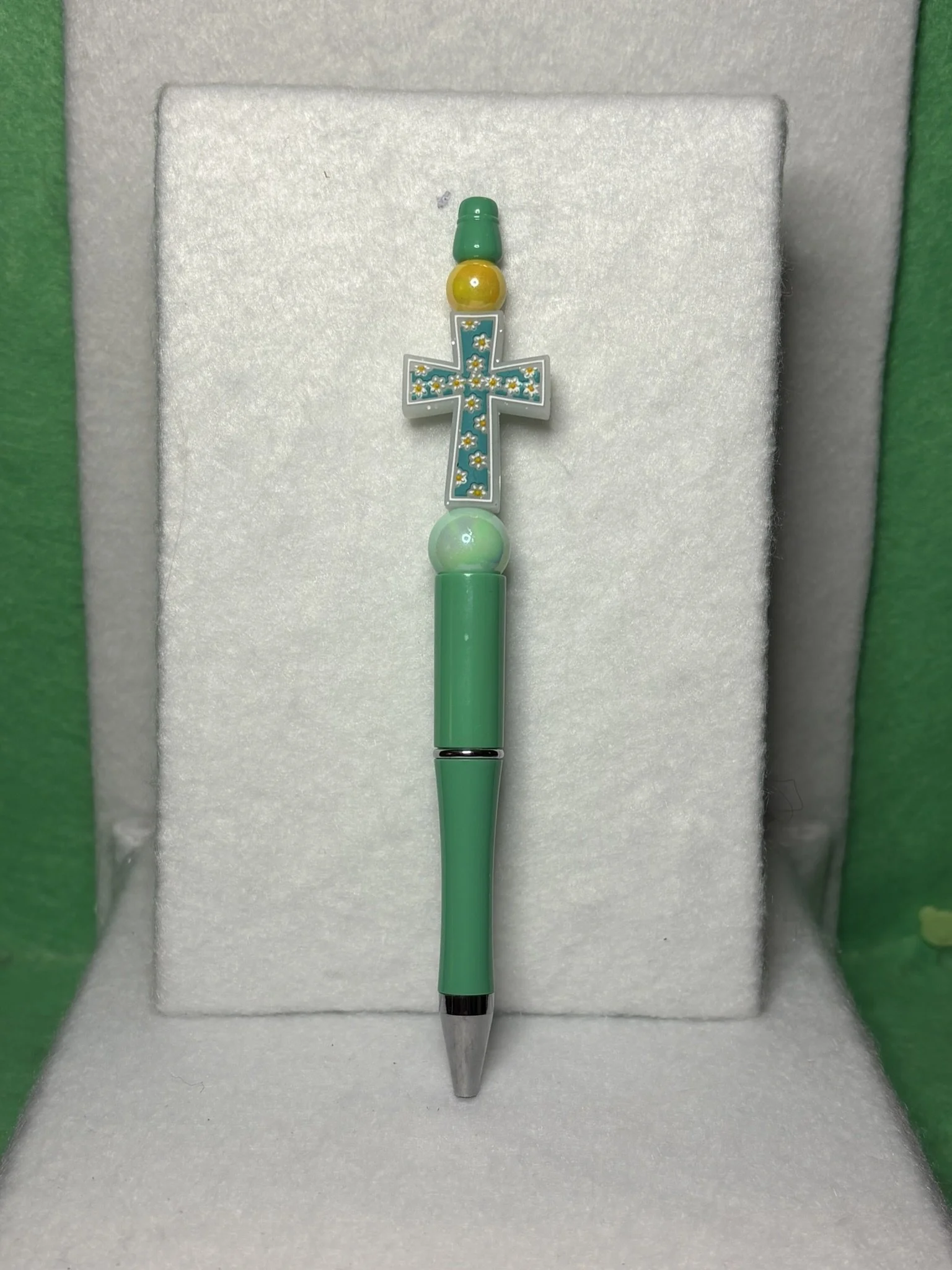 Ocean Breeze Daisy Cross Pen