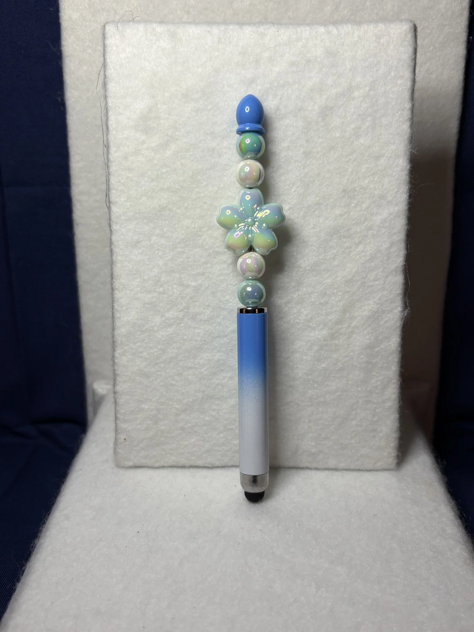 Blue Forget-Me-Not Stylus Pen