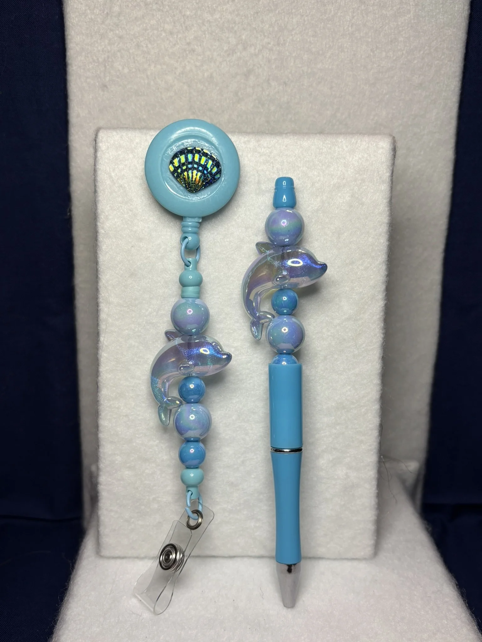 Flippin’ Fantastic Dolphin Badge & Pen Set
