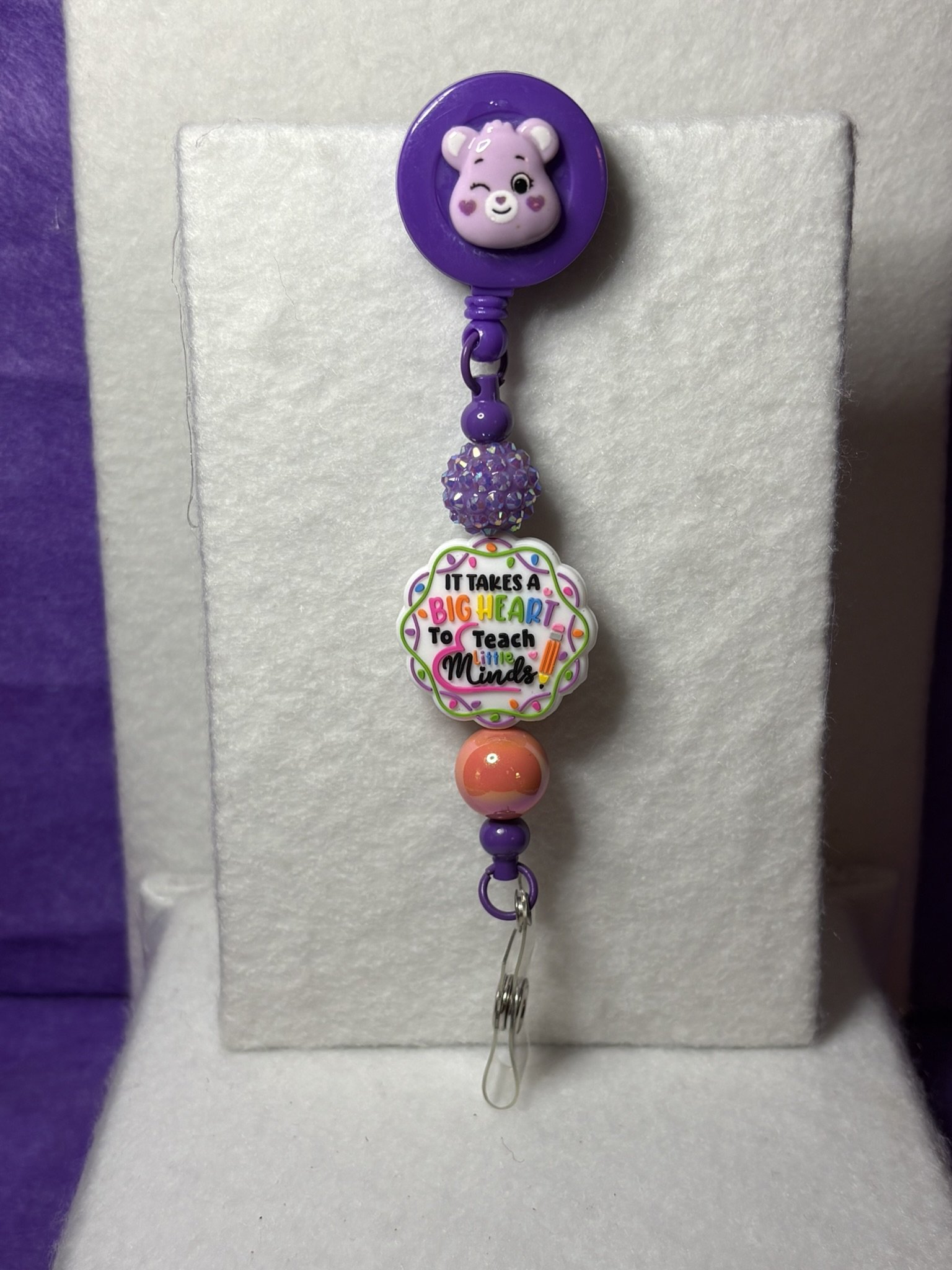 Harmony Care Bear Teacher Badge Reel