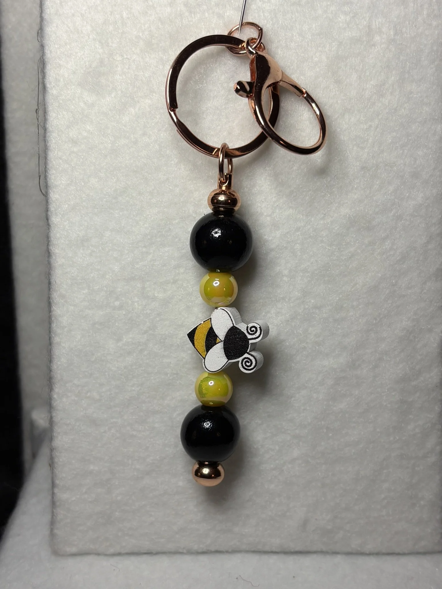 Bee-utiful Joy Keychain