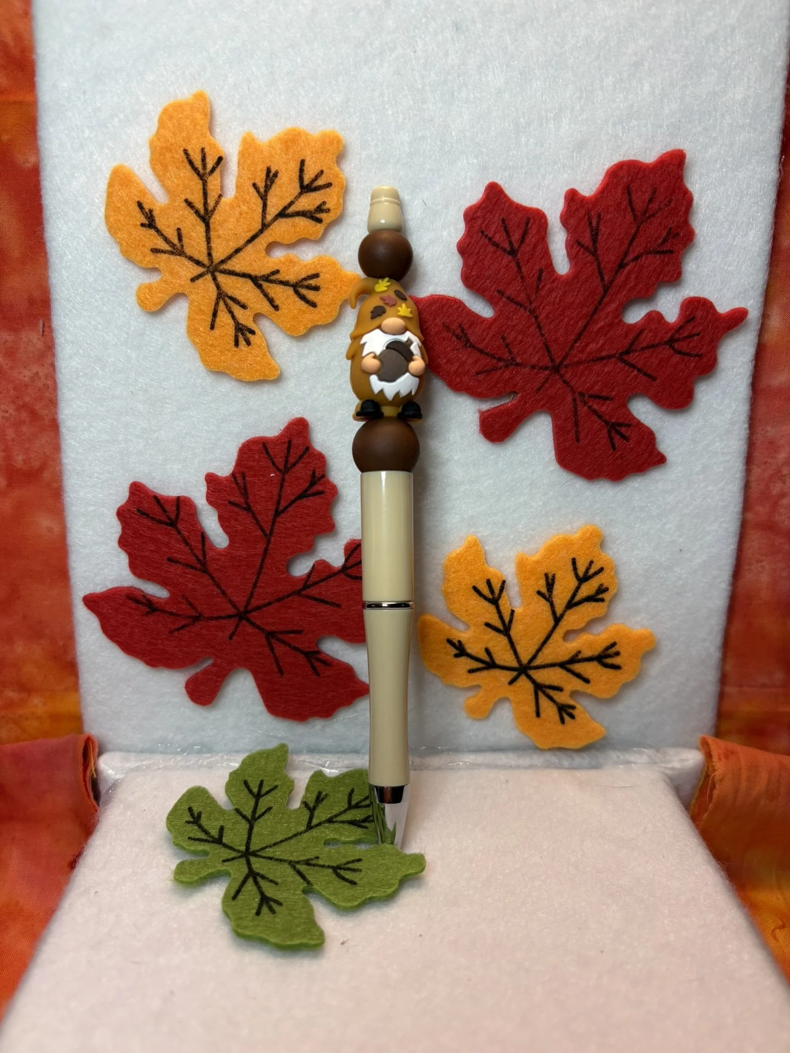Cozy Acorn Gnome Pen
