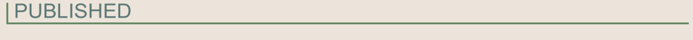 Partial view of a webpage with the word 'PUBLISHED' in green at the top.