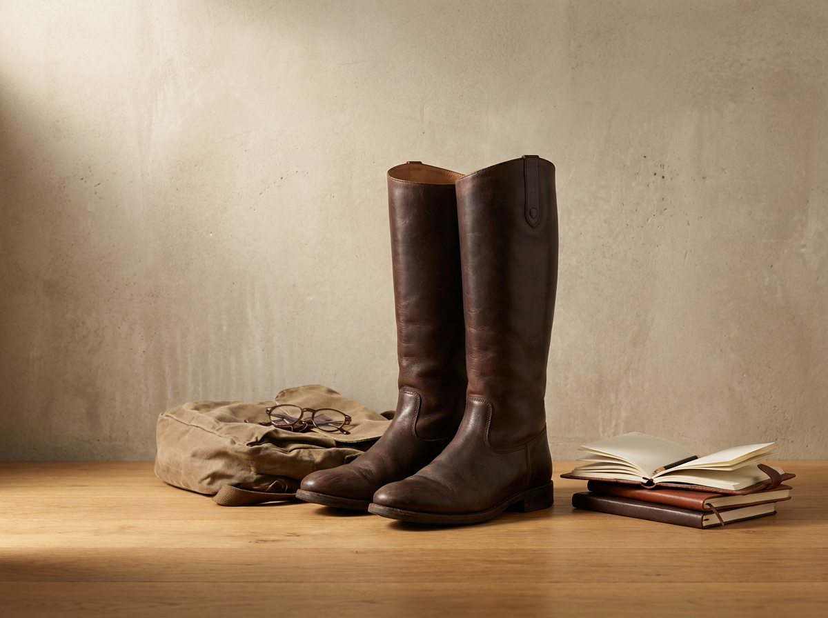 Leather Riding Boots