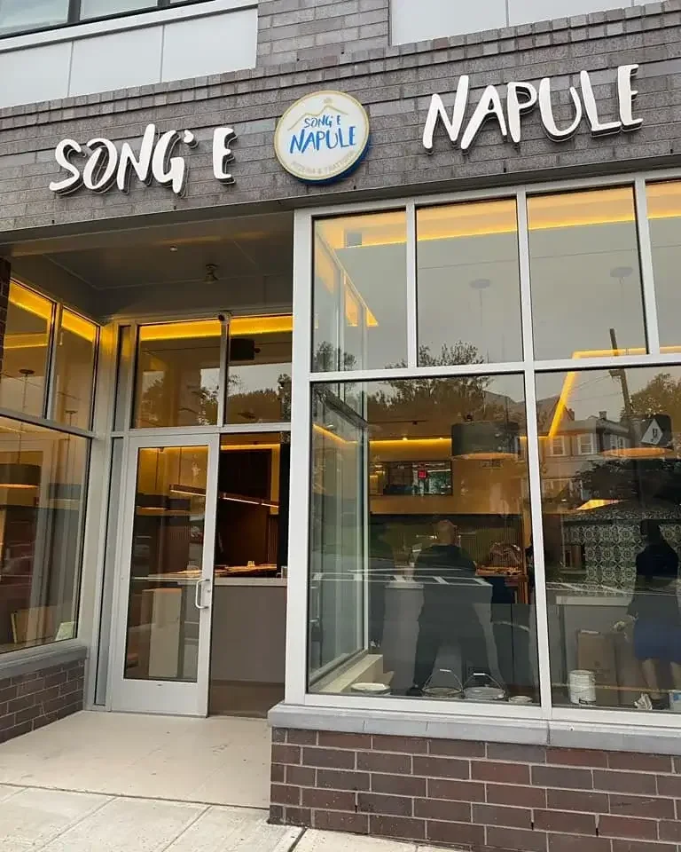 Front View of Song' e Napule Rutheford, nj Location
