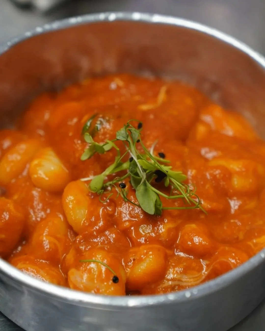 Close up of Gnocci Sorrentina