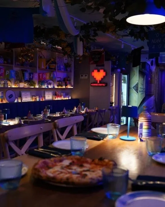 Big Birthday party table for event at our West Village location