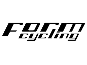 Logo with the text 'Form Cycling' in bold, italicized black font on a white background.