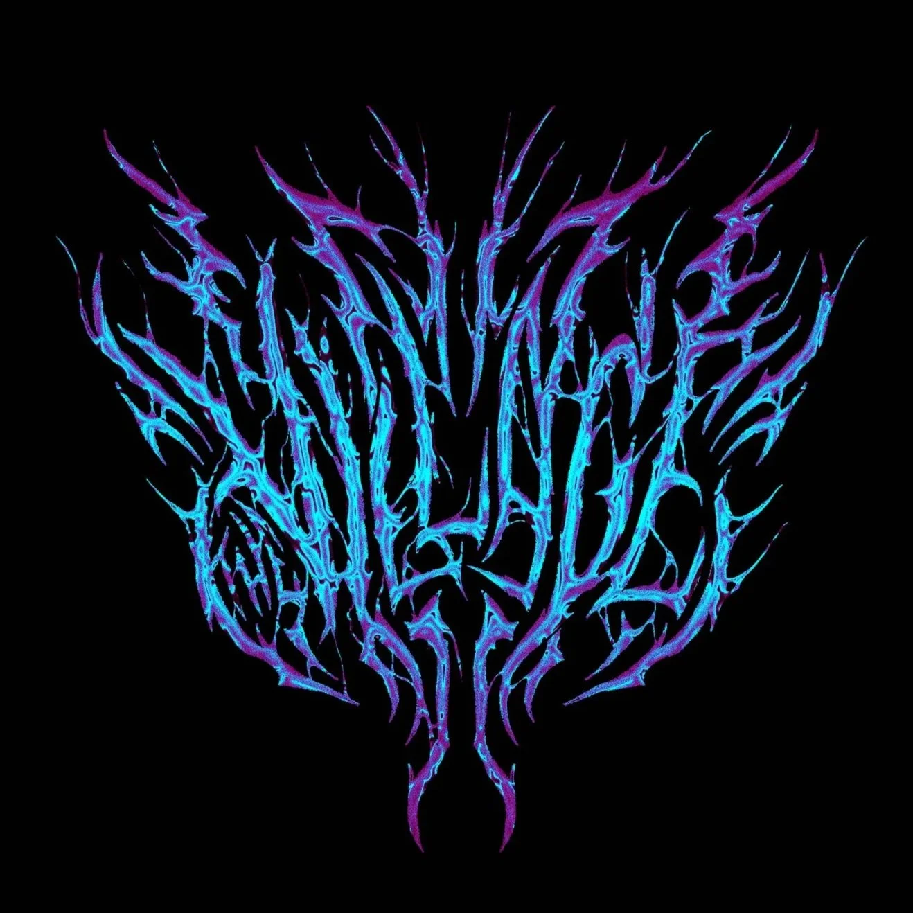 Hardcore/Metal Band logo depicting "The Village" handmade typography
