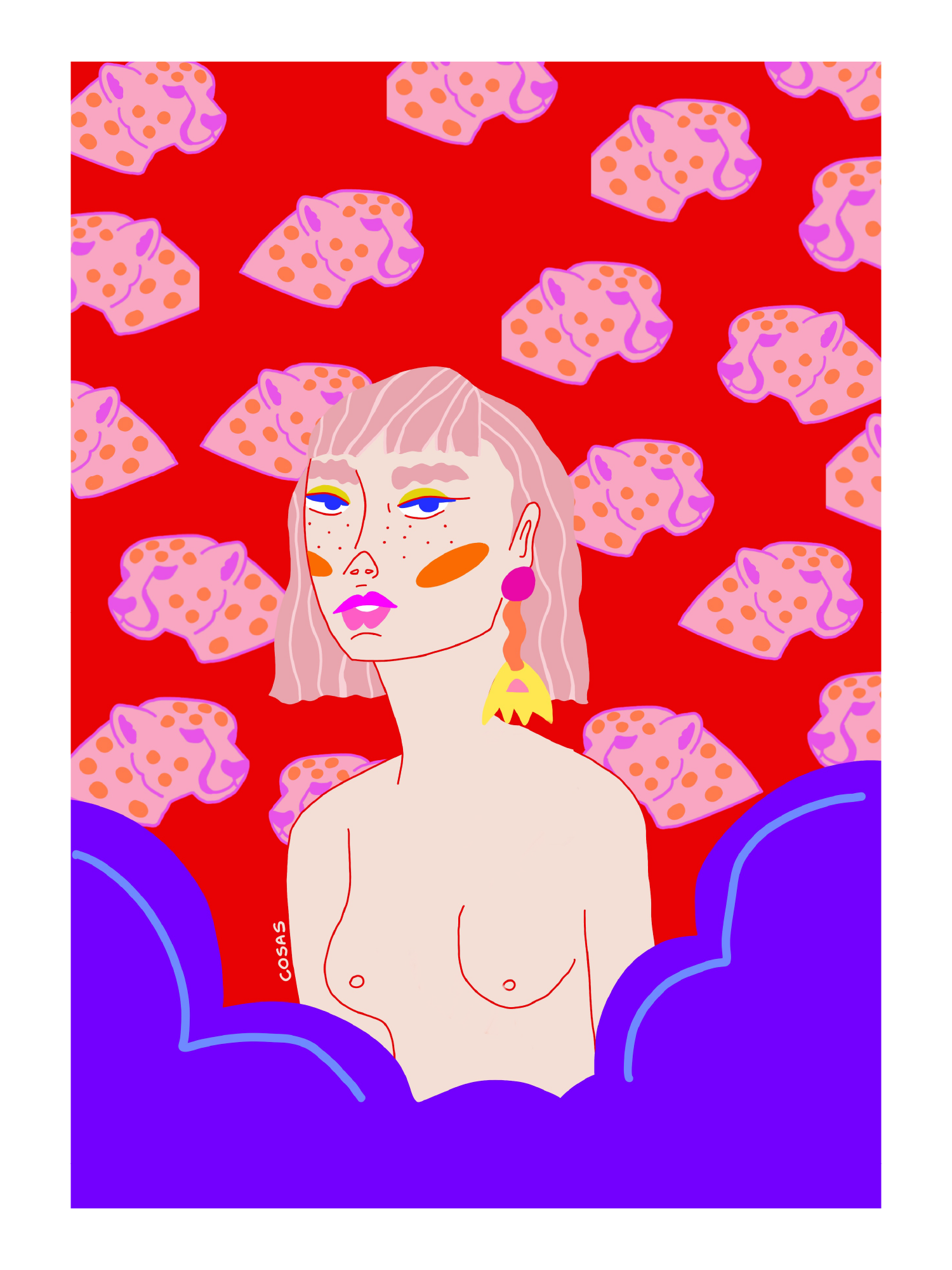 Print - Lion Queen