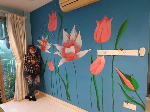 Floral Insta-Wall @ Ritze 2