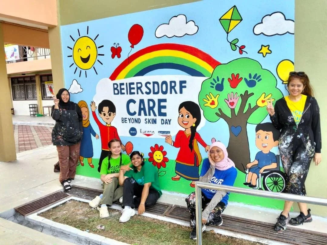 Creating More than Mural - SKPK Selangor by Beiersdorf