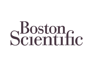 Boston Scientific logo on a white background.