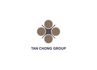 Logo of Tan Chong Group with four abstract figures and the company's name underneath.